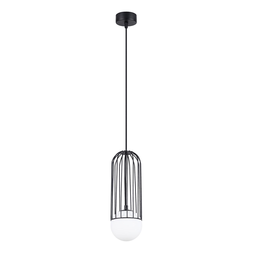 Kattokruunu johdossa BRINA 1xG9/8W/230V musta