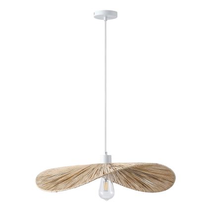 Kattokruunu johdossa CALYPSO 1xE27/15W/230V halkaisija 55 cm bambu