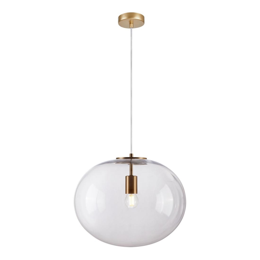 Kattokruunu johdossa CAMPANIA 1xE27/60W/230V kulta