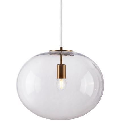 Kattokruunu johdossa CAMPANIA 1xE27/60W/230V kulta