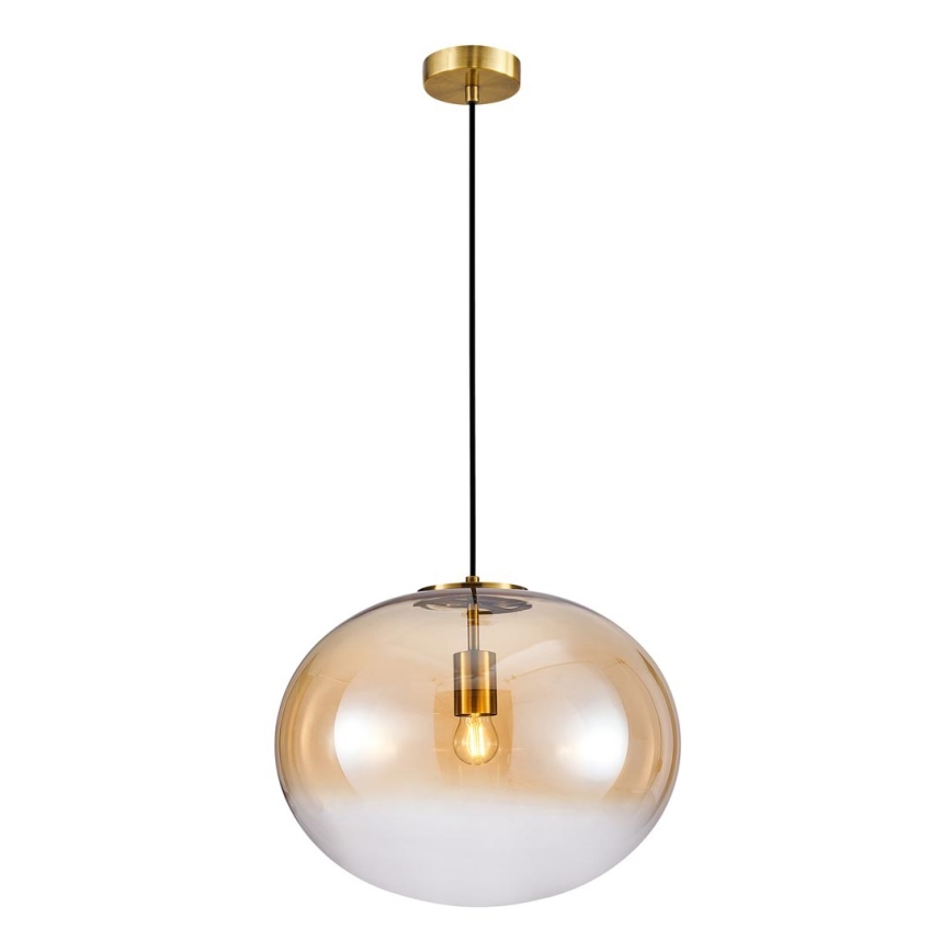 Kattokruunu johdossa CAMPANIA 1xE27/60W/230V kulta