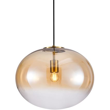 Kattokruunu johdossa CAMPANIA 1xE27/60W/230V kulta
