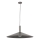 Kattokruunu johdossa CAPRI 1xE27/15W/230V halkaisija 70 cm antrasiitti/harmaa