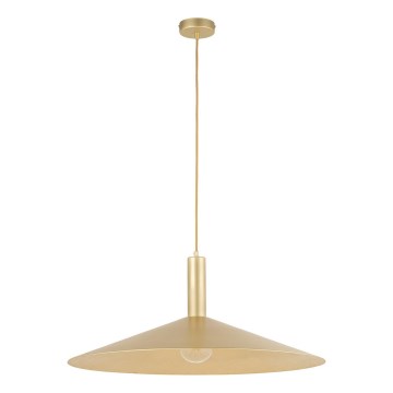 Kattokruunu johdossa CAPRI 1xE27/15W/230V halkaisija 70 cm kulta