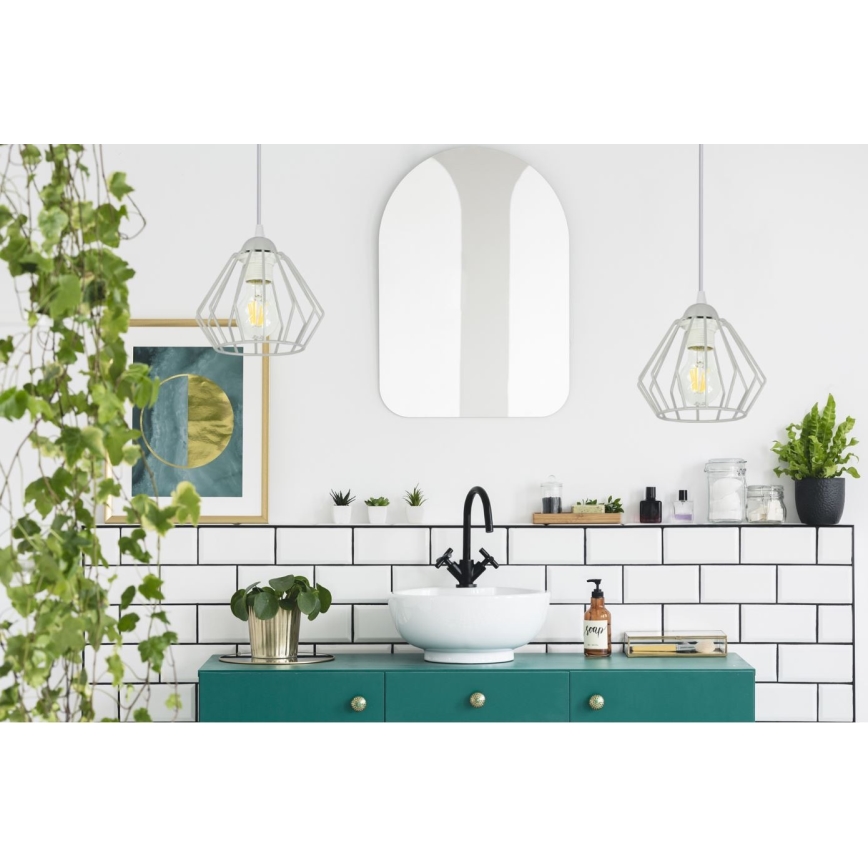 Kattokruunu johdossa CEED 1xE27/60W/230V harmaa