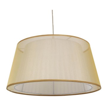 Kattokruunu johdossa CHARLIE 1xE27/60W/230V beige