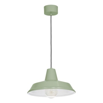 Kattokruunu johdossa CLASS 1xE27/15W/230V vihreä