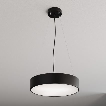 Kattokruunu johdossa CLEO 3xE27/24W/230V halkaisija 40 cm musta