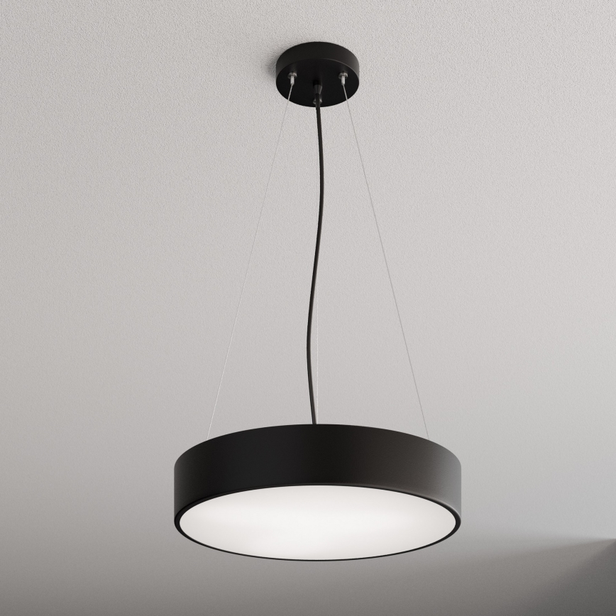 Kattokruunu johdossa CLEO 3xE27/24W/230V halkaisija 40 cm musta