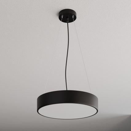 Kattokruunu johdossa CLEO 3xE27/24W/230V halkaisija 40 cm musta