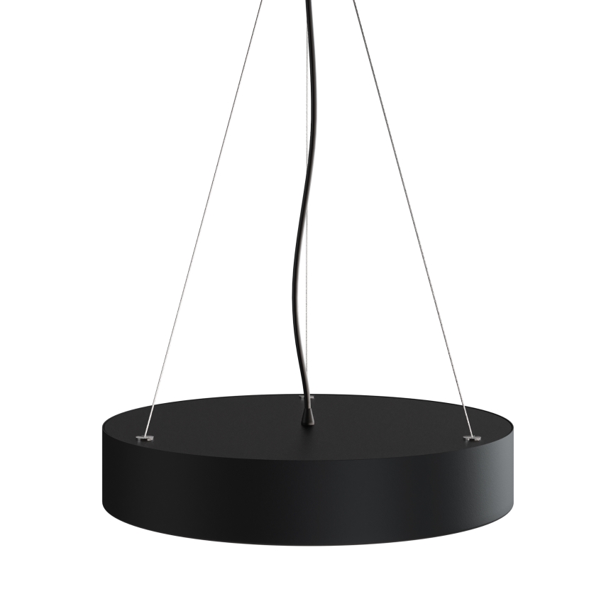 Kattokruunu johdossa CLEO 3xE27/24W/230V halkaisija 40 cm musta