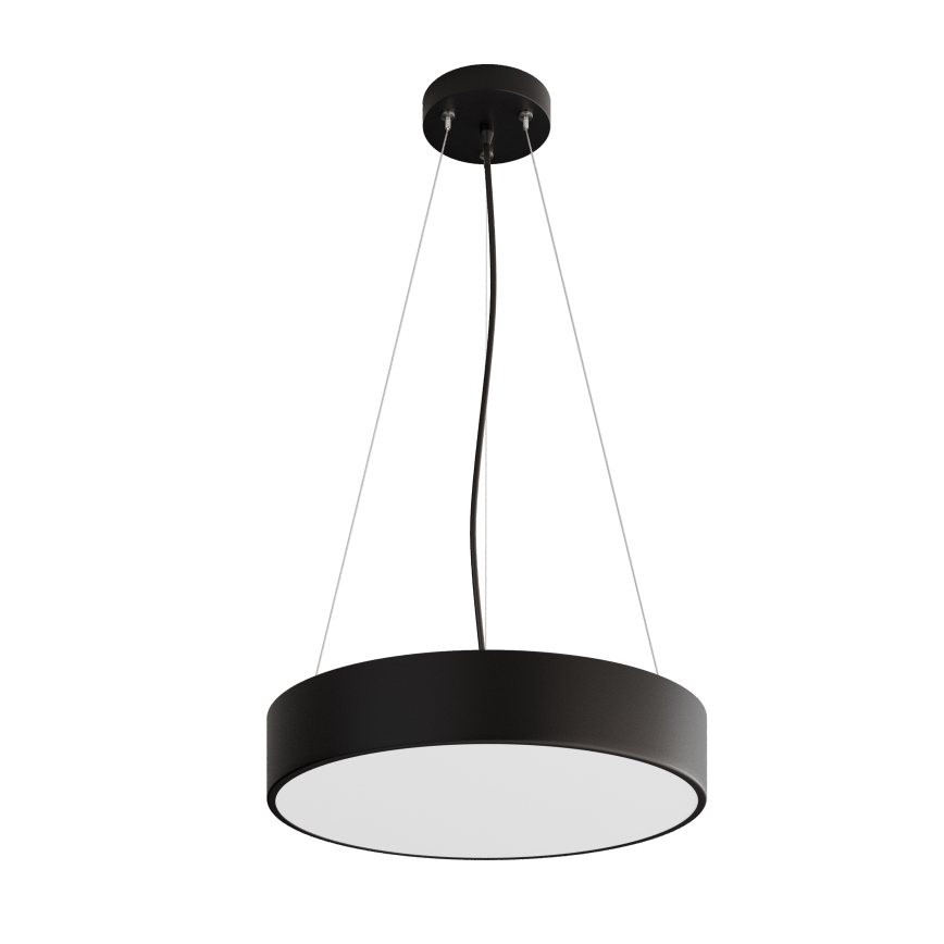 Kattokruunu johdossa CLEO 3xE27/24W/230V halkaisija 40 cm musta