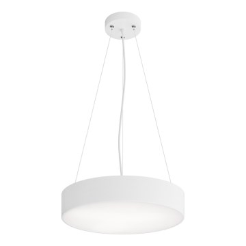 Kattokruunu johdossa CLEO 3xE27/24W/230V halkaisija 40 cm valkoinen