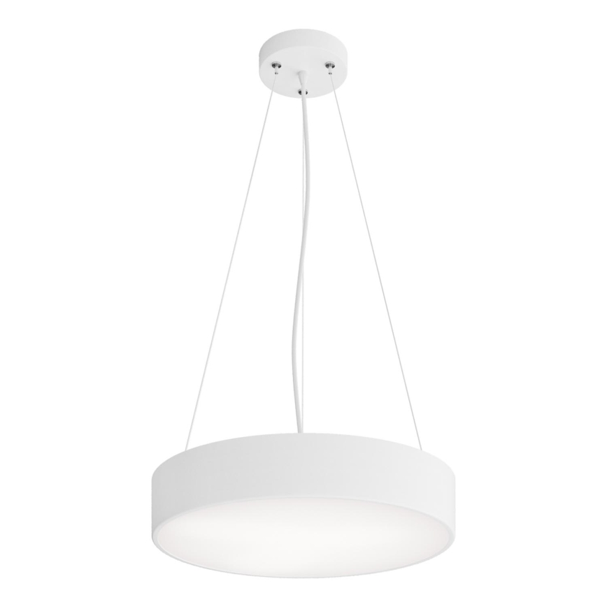 Kattokruunu johdossa CLEO 3xE27/24W/230V halkaisija 40 cm valkoinen
