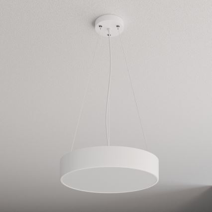 Kattokruunu johdossa CLEO 3xE27/24W/230V halkaisija 40 cm valkoinen