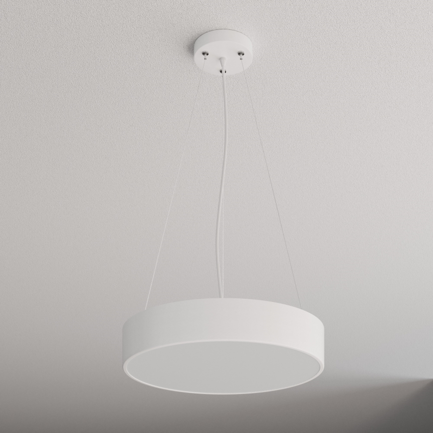 Kattokruunu johdossa CLEO 3xE27/24W/230V halkaisija 40 cm valkoinen