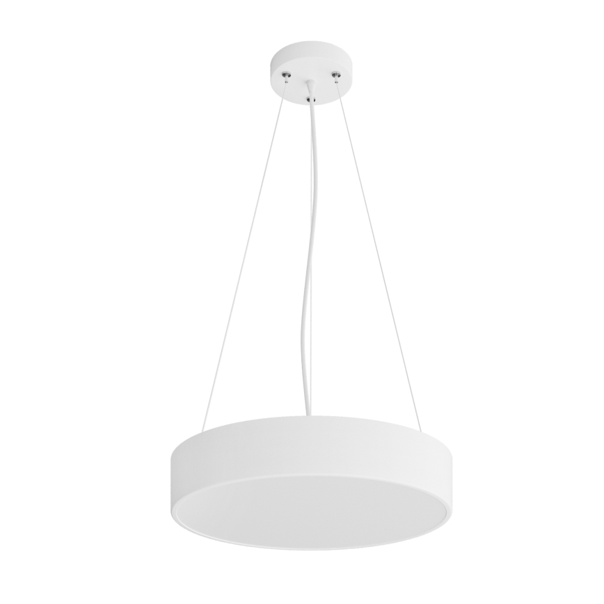 Kattokruunu johdossa CLEO 3xE27/24W/230V halkaisija 40 cm valkoinen