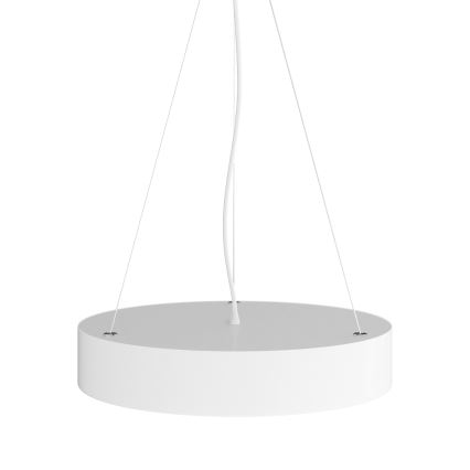 Kattokruunu johdossa CLEO 3xE27/24W/230V halkaisija 40 cm valkoinen