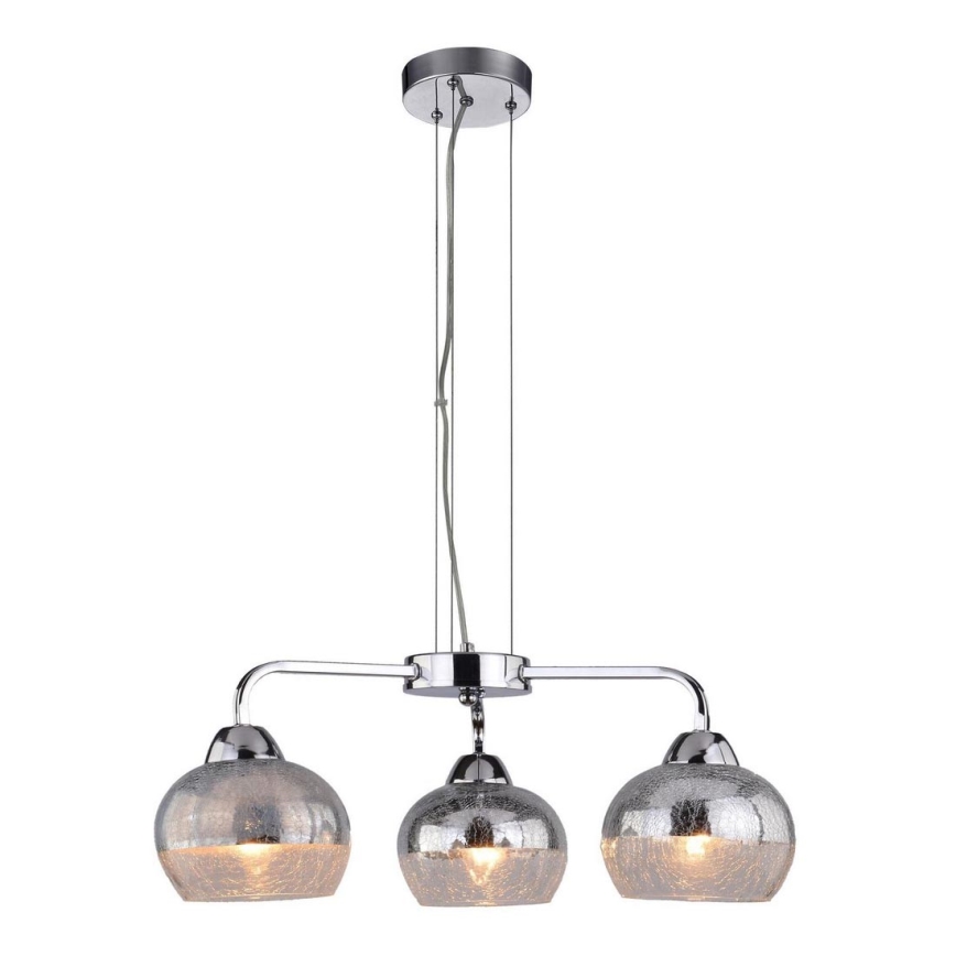 Kattokruunu johdossa CROMINA 3xE27/60W/230V