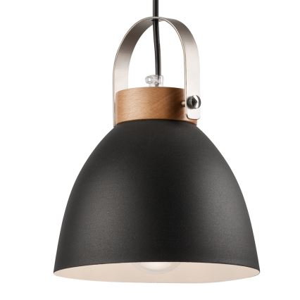 Kattokruunu johdossa DANIELLE 2xE27/60W/230V pyökki - FSC sertifioitu
