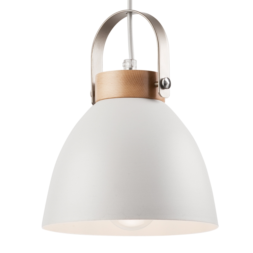 Kattokruunu johdossa DANIELLE 2xE27/60W/230V pyökki - FSC sertifioitu