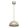Kattokruunu johdossa ELGUND 1xE27/15W/230V halkaisija 28,5 cm beige