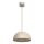 Kattokruunu johdossa ELGUND 1xE27/15W/230V halkaisija 35 cm beige