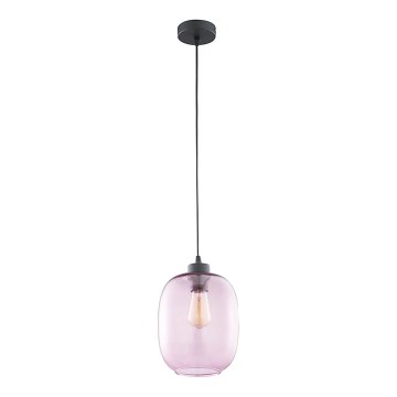 Kattokruunu johdossa ELIO 1xE27/60W/230V pinkki