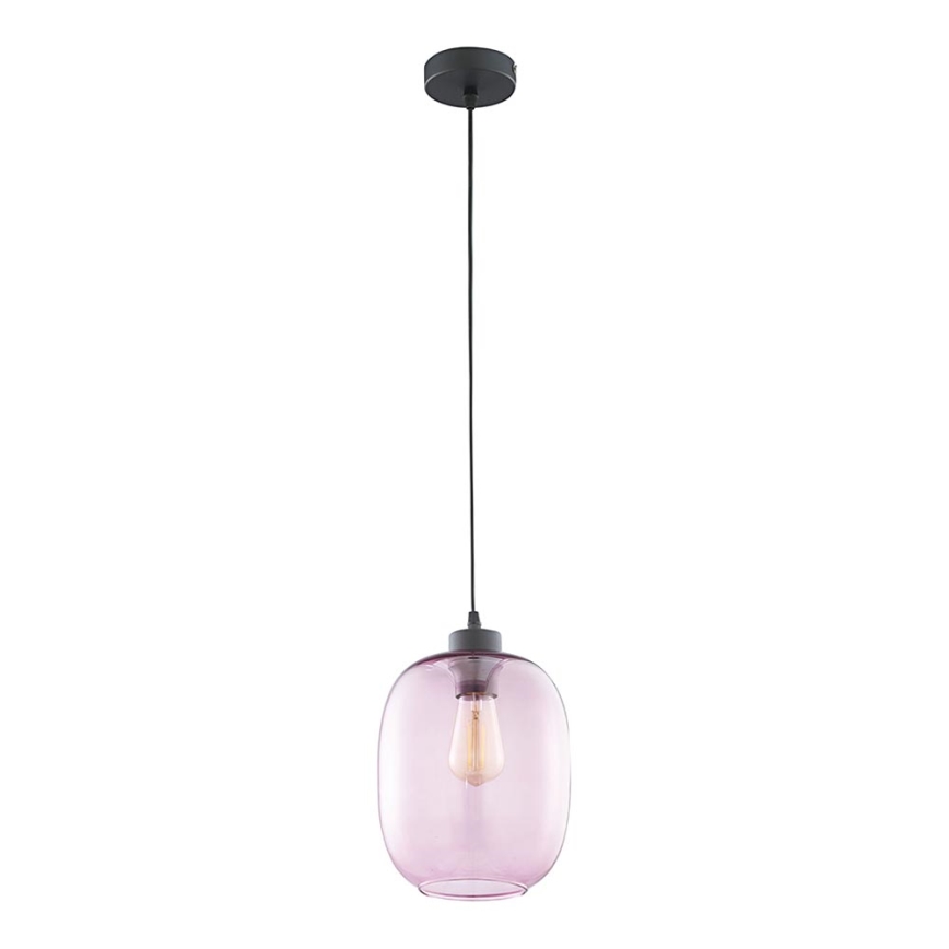 Kattokruunu johdossa ELIO 1xE27/60W/230V pinkki