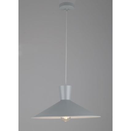 Kattokruunu johdossa ELISTA 1xE27/60W/230V harmaa