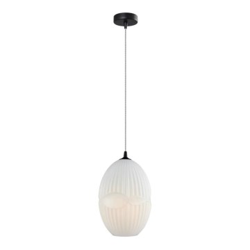 Kattokruunu johdossa ELLIPTIC 1xE27/11W/230V valkoinen