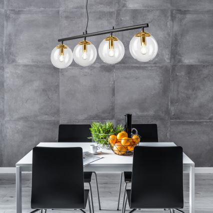 Kattokruunu johdossa ELOISE 4xE14/15W/230V