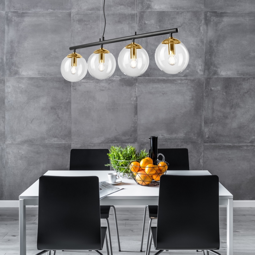 Kattokruunu johdossa ELOISE 4xE14/15W/230V