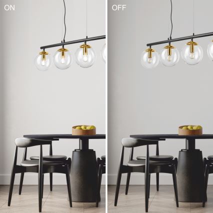 Kattokruunu johdossa ELOISE 4xE14/15W/230V