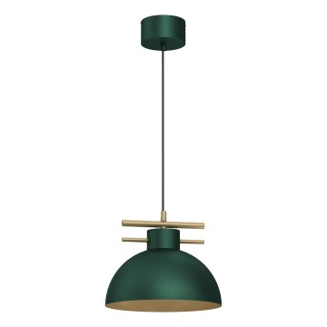 Kattokruunu johdossa ESTATE 1xE27/15W/230V vihreä