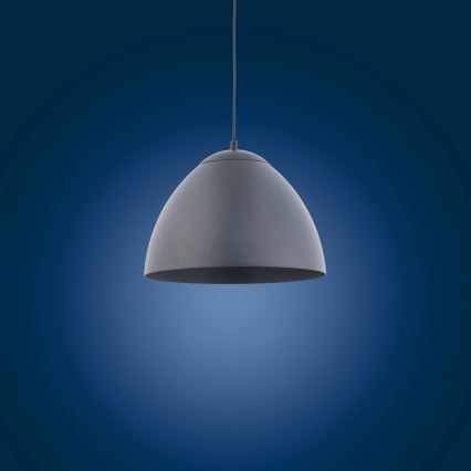 Kattokruunu johdossa FARO 1xE27/60W/230V harmaa