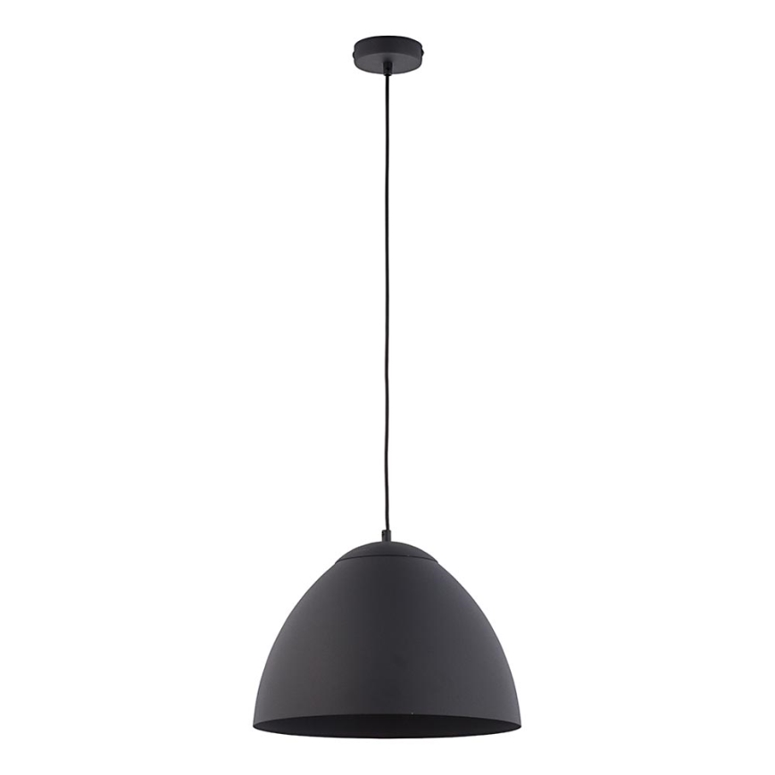 Kattokruunu johdossa FARO 1xE27/60W/230V musta