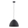 Kattokruunu johdossa FARO 1xE27/60W/230V musta