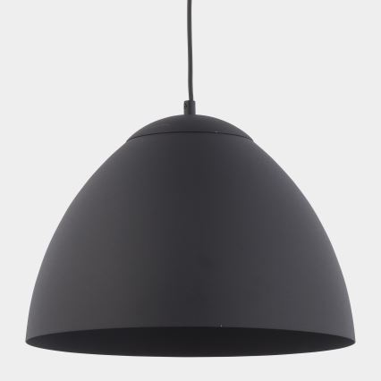 Kattokruunu johdossa FARO 1xE27/60W/230V musta