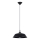 Kattokruunu johdossa FRIKA 1xE27/15W/230V halkaisija 34 cm musta
