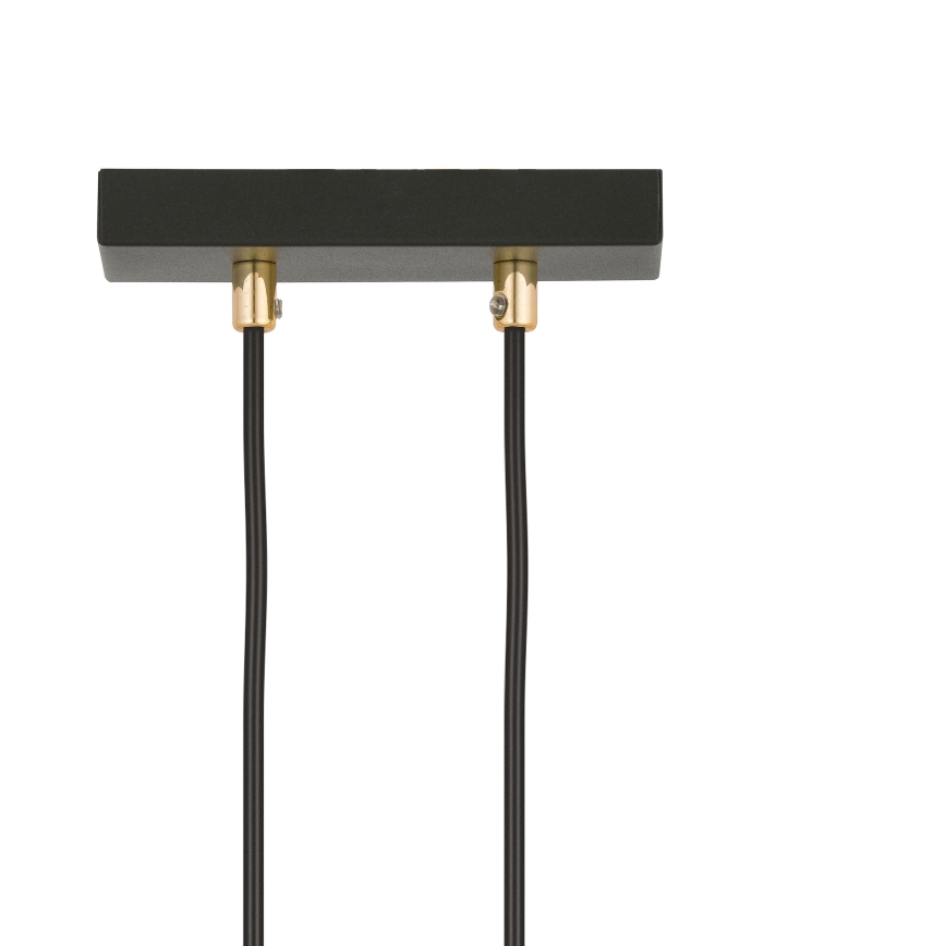 Kattokruunu johdossa GLAM 1xE14/10W/230V musta