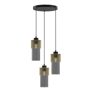 Kattokruunu johdossa GLAM 3xE27/60W/230V