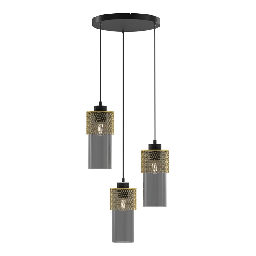 Kattokruunu johdossa GLAM 3xE27/60W/230V