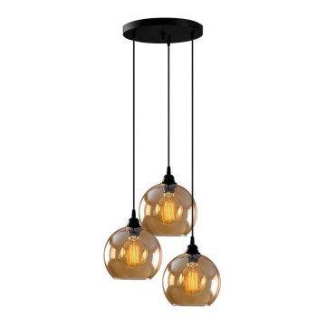 Kattokruunu johdossa GOLD 3xE27/40W/230V