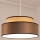 Kattokruunu johdossa GRACE 1xE27/60W/230V beige/ruskea