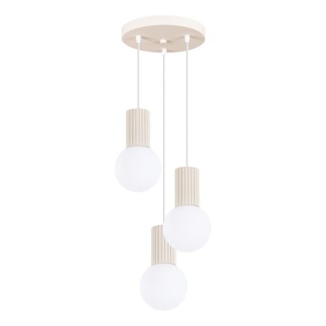 Kattokruunu johdossa HALO 3xG9/8W/230V halkaisija 25 cm kerma