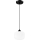 Kattokruunu johdossa HARMA 1xE27/15W/230V halkaisija 20 cm valkoinen/musta