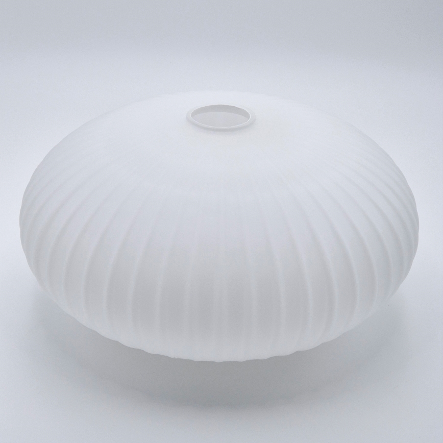 Kattokruunu johdossa HARMA 1xE27/15W/230V halkaisija 30 cm valkoinen/kulta