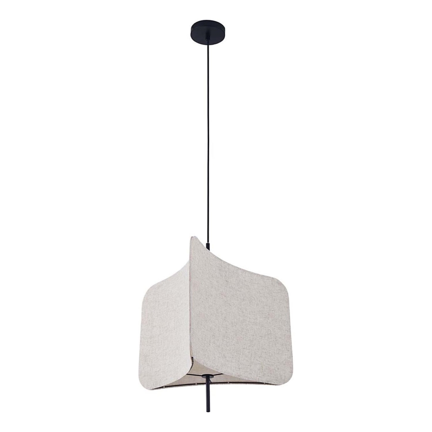 Kattokruunu johdossa HAVANA 1xE27/20W/230V halkaisija 50 cm beige