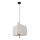 Kattokruunu johdossa HAVANA 1xE27/20W/230V halkaisija 50 cm beige